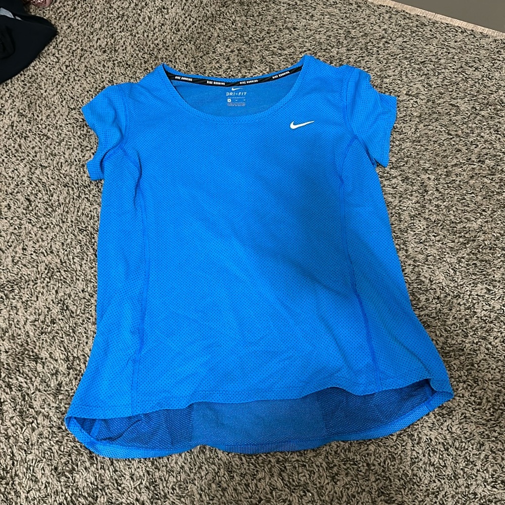 Nike blue t shirt. Nike running. Size M